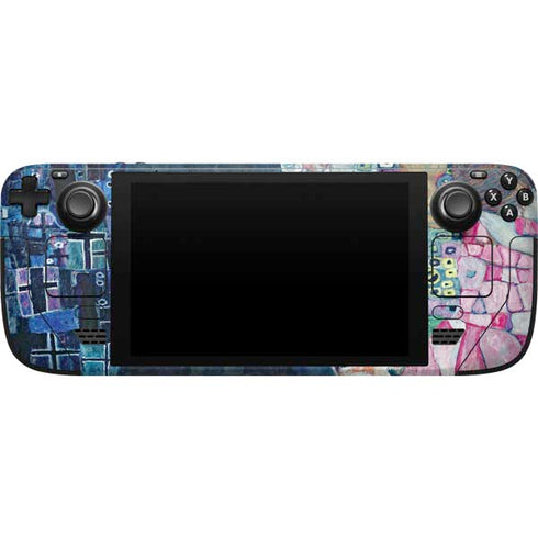Gustav Klimt Death and Life Steam Deck Handheld Gaming Computer Skin