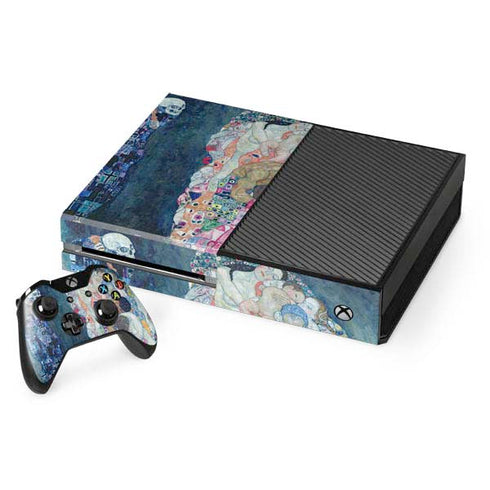Gustav Klimt Death and Life Xbox One Console and Controller Bundle Skin