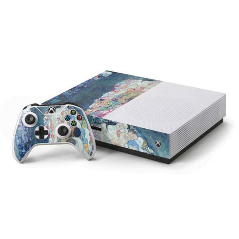 Gustav Klimt Death and Life Xbox One S Console and Controller Bundle Skin