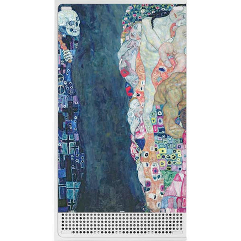 Gustav Klimt Death and Life Xbox Series S Console Skin