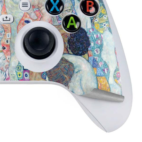 Gustav Klimt Death and Life Xbox Series S Controller Skin
