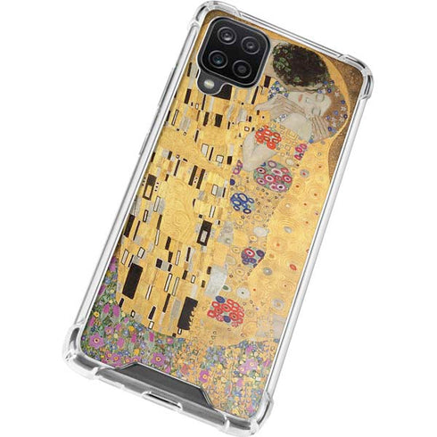 Gustav Klimt The Kiss Galaxy A12 Clear Case