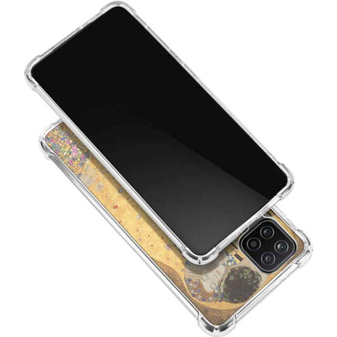 Gustav Klimt The Kiss Galaxy A12 Clear Case