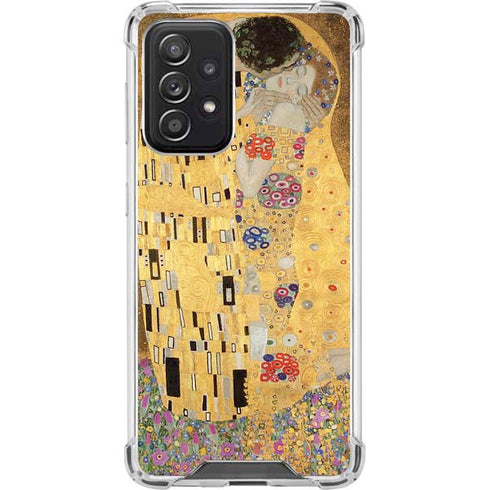 Gustav Klimt The Kiss Galaxy A52 5G Clear Case
