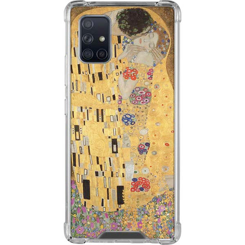 Gustav Klimt The Kiss Galaxy A71 5G Clear Case