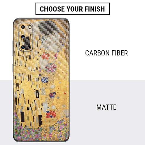 Gustav Klimt The Kiss Galaxy S20 Skin
