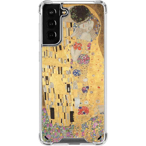 Gustav Klimt The Kiss Galaxy S21 Plus 5G Clear Case