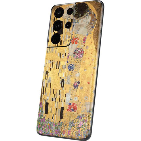 Gustav Klimt The Kiss Galaxy S21 Ultra 5G Skin