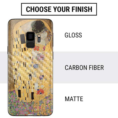 Gustav Klimt The Kiss Galaxy S9 Skin