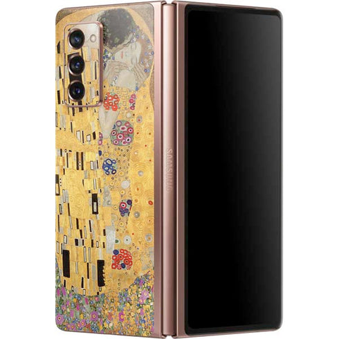 Gustav Klimt The Kiss Galaxy Z Fold2 5G Skin