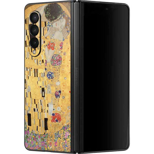 Gustav Klimt The Kiss Galaxy Z Fold3 5G Skin