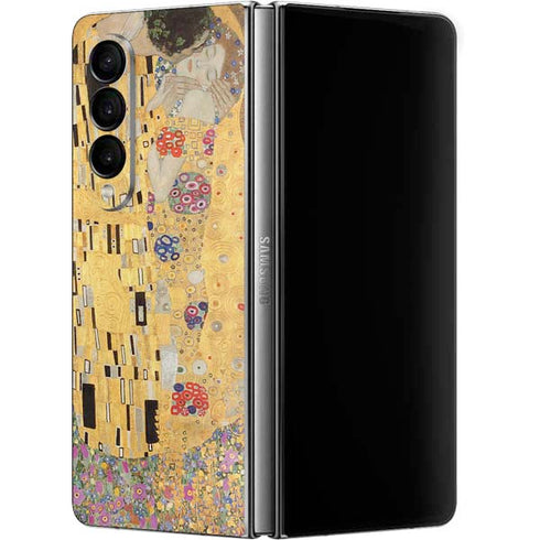 Gustav Klimt The Kiss Galaxy Z Fold4 5G Skin