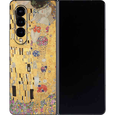 Gustav Klimt The Kiss Galaxy Z Fold4 5G Skin