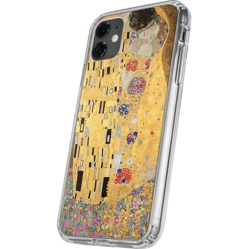 Klimt - The Kiss by Klimt iPhone 11 Clear Case