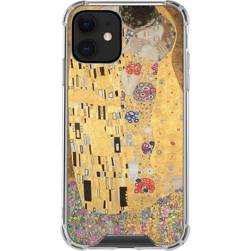 Gustav Klimt The Kiss iPhone 12 Clear Case