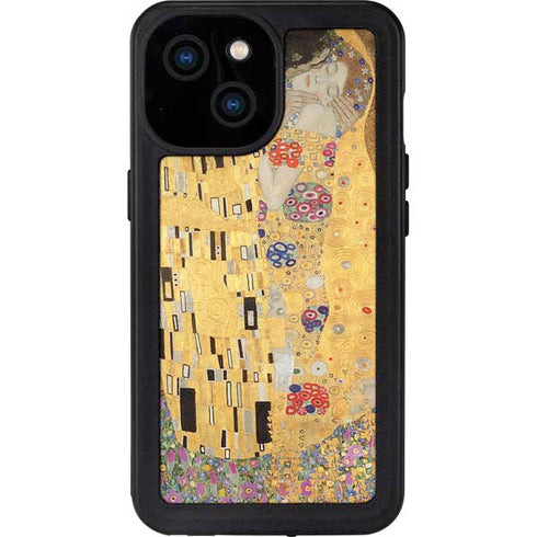 Gustav Klimt The Kiss iPhone 13 Mini Waterproof Case