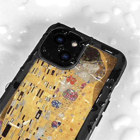Gustav Klimt The Kiss iPhone 13 Mini Waterproof Case