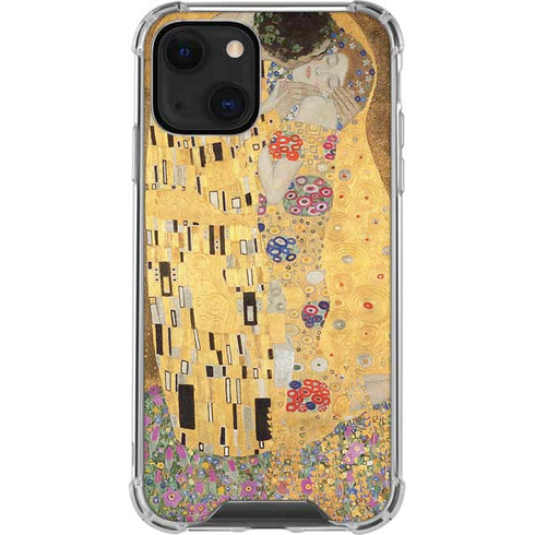 Gustav Klimt The Kiss iPhone 14 Clear Case