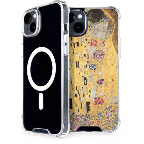 Gustav Klimt The Kiss iPhone 14 MagSafe Case