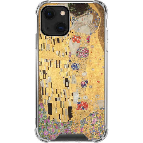 Gustav Klimt The Kiss iPhone 14 Plus Clear Case
