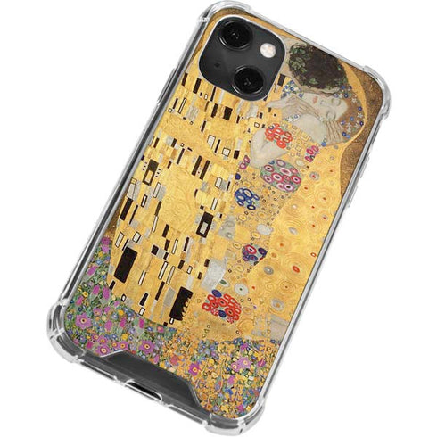 Gustav Klimt The Kiss iPhone 14 Plus Clear Case