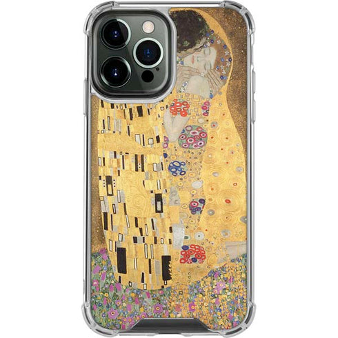 Klimt - The Kiss by Klimt iPhone 15 Pro Max Clear Case