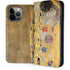 Klimt - The Kiss by Klimt iPhone 15 Pro Max Folio Case
