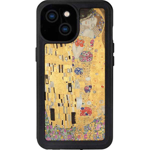 Klimt - The Kiss by Klimt iPhone 15 Waterproof Case