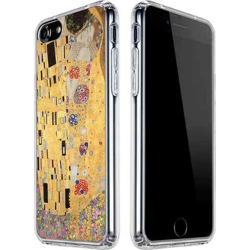 Gustav Klimt The Kiss iPhone SE (2nd & 3rd Gen) Clear Case