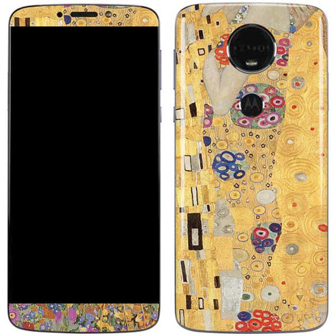 Klimt - The Kiss by Klimt Moto E5 Plus Skin