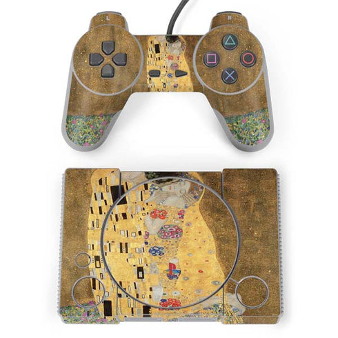 Gustav Klimt The Kiss PlayStation Classic Bundle Skin