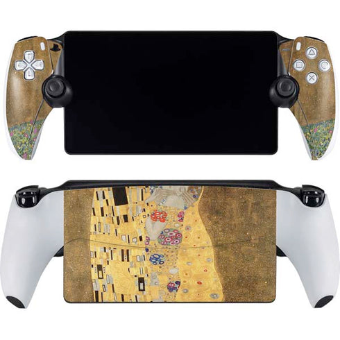 Klimt - The Kiss by Klimt PlayStation Portal Remote Player Skin
