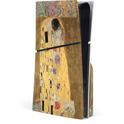 Klimt - The Kiss by Klimt PS5 Slim Disk Console Skin