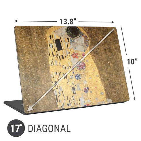 Gustav Klimt The Kiss Universal Laptop 17in (13.8 x 10in) Skin