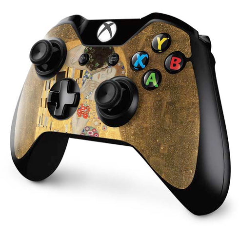 Gustav Klimt The Kiss Xbox One Controller Skin