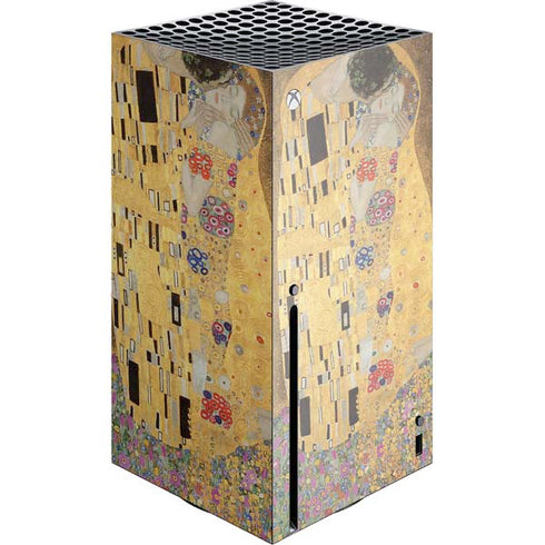 Gustav Klimt The Kiss Xbox Series X Console Skin