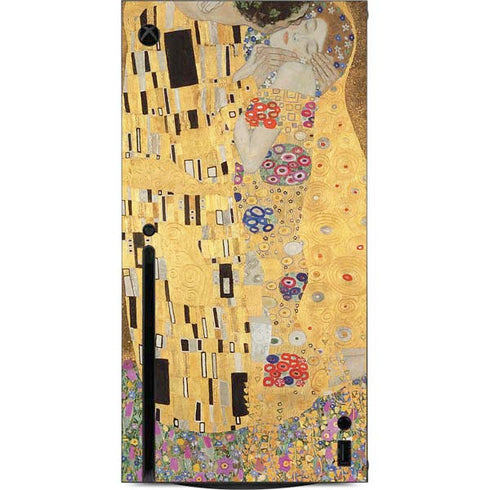 Gustav Klimt The Kiss Xbox Series X Console Skin