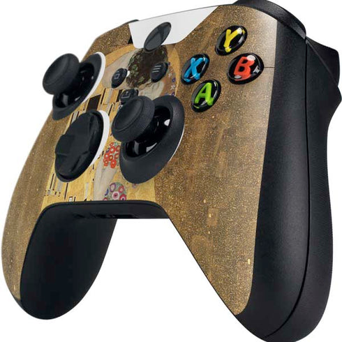 Gustav Klimt The Kiss Xbox Series X Controller Skin