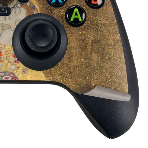 Gustav Klimt The Kiss Xbox Series X Controller Skin
