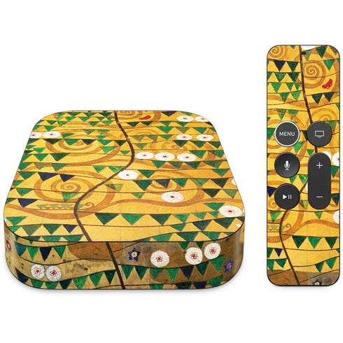 Gustav Klimt Tree of Life Apple TV Skin