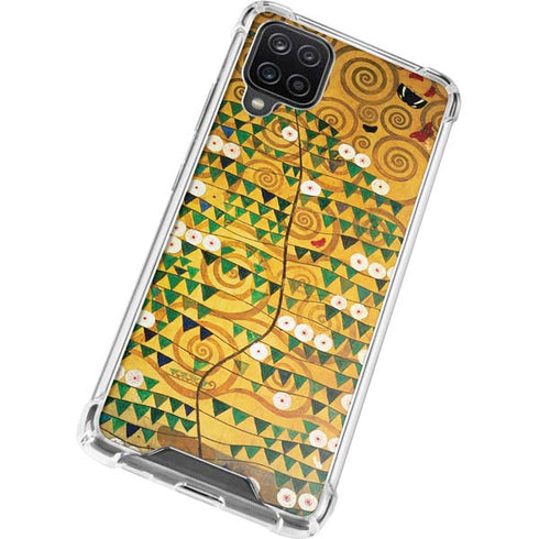 Gustav Klimt Tree of Life Galaxy A12 Clear Case
