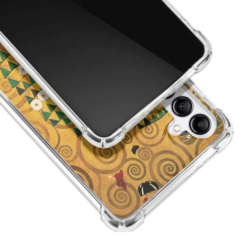 Gustav Klimt Tree of Life Galaxy A14 5G Clear Case