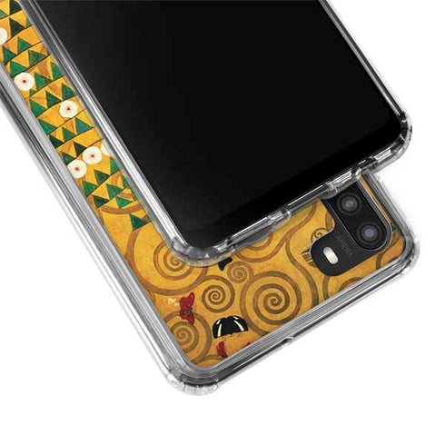 Gustav Klimt Tree of Life Galaxy A21 Clear Case
