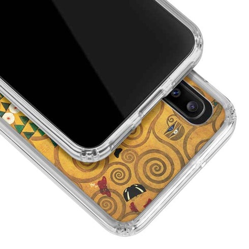 Gustav Klimt Tree of Life Galaxy A30 Clear Case