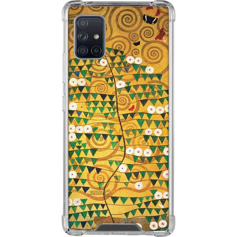 Gustav Klimt Tree of Life Galaxy A51 5G Clear Case