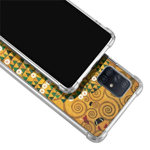 Gustav Klimt Tree of Life Galaxy A71 5G Clear Case