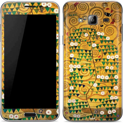 Gustav Klimt Tree of Life Galaxy J3 Skin