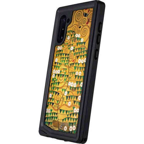 Gustav Klimt Tree of Life Galaxy Note 10 Waterproof Case