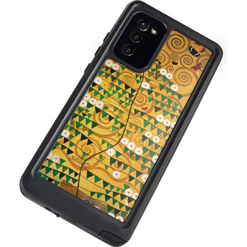 Gustav Klimt Tree of Life Galaxy Note20 5G Waterproof Case