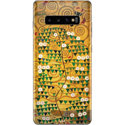 Gustav Klimt Tree of Life Galaxy S10 Plus Skin